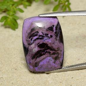 22.6ct Cushion Cabochon Multicolor Sugilite Gem for sale 22.6ct Cushion Cabochon Multicolor Sugilite Gem (ID: 497858)