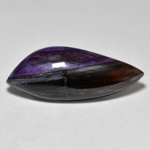 Dark Violet Sugilite Gem - 13.4ct Fancy Cabochon (ID: 497880)