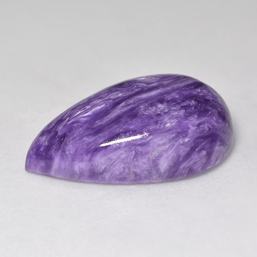 Sugilite Gemstone in 20.8 x 13.6 mm Size for Sale, Sugilite Stone in Light Purple Violet Color