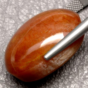 Sunstone Gemstone in 26 x 19.7 mm Size for Sale, Sunstone Stone in Golden Brown Color