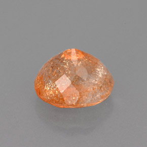 Sunstone Gemstone in 8.2 x 7 mm Size for Sale, Sunstone Stone in Orange Color