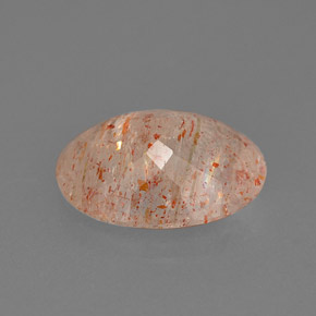 Sunstone Gemstone in 12.5 x 9.9 mm Size for Sale, Sunstone Stone in Orange Color