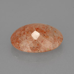 Sunstone Gemstone in 13.3 x 10.4 mm Size for Sale, Sunstone Stone in Orange Color