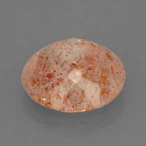 Sunstone Gemstone in 11 mm (calibrated) Size for Sale, Sunstone Stone in Orange Color