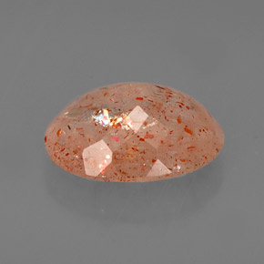 Sunstone Gemstone in 11 x 9 mm (calibrated) Size for Sale, Sunstone Stone in Orange Color
