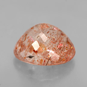 Sunstone Gemstone in 12.5 x 10.5 mm Size for Sale, Sunstone Stone in Orange Color