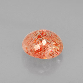Sunstone Gemstone in 6.5 mm (calibrated) Size for Sale, Sunstone Stone in Orange Color