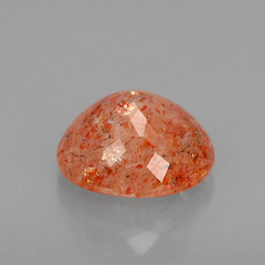 Sunstone Gemstone in 8.4 x 7.2 mm Size for Sale, Sunstone Stone in Orange Color