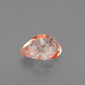 Sunstone Gemstone in 7.5 x 5.6 mm Size for Sale, Sunstone Stone in Orange Color