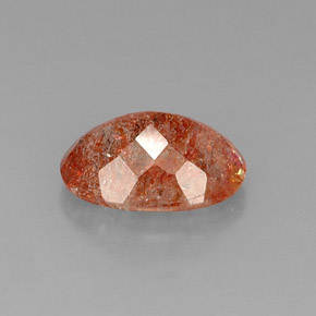 Sunstone Gemstone in 15.9 x 11.5 mm Size for Sale, Sunstone Stone in Orange Color