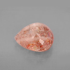 Sunstone Gemstone in 11.2 x 10.8 mm Size for Sale, Sunstone Stone in Orange Color
