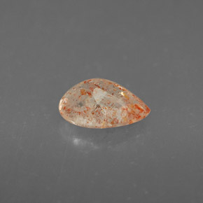 Sunstone Gemstone in 7.3 x 5.5 mm Size for Sale, Sunstone Stone in Orange Color