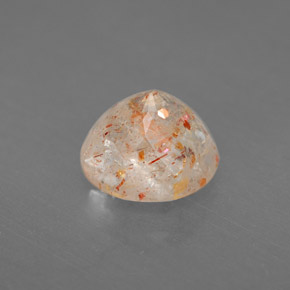 Sunstone Gemstone in 8.4 mm Size for Sale, Sunstone Stone in Orange Color