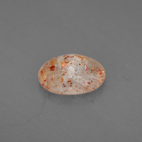 Sunstone Gemstone in 8.8 x 7.3 mm Size for Sale, Sunstone Stone in Orange Color
