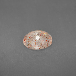 Sunstone Gemstone in 9 x 7.6 mm Size for Sale, Sunstone Stone in Orange Color