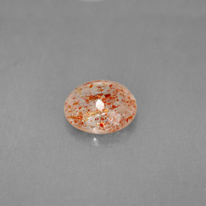 Sunstone Gemstone in 8 mm (calibrated) Size for Sale, Sunstone Stone in Orange Color
