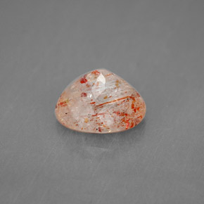 Sunstone Gemstone in 9.6 x 7.4 mm Size for Sale, Sunstone Stone in Orange Color
