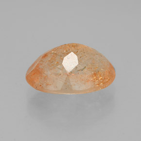 Sunstone Gemstone in 9.8 x 7.2 mm Size for Sale, Sunstone Stone in Orange Color