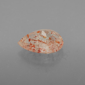 Sunstone Gemstone in 10.7 x 7.4 mm Size for Sale, Sunstone Stone in Orange Color