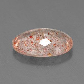 Sunstone Gemstone in 11.7 x 8 mm Size for Sale, Sunstone Stone in Orange Color