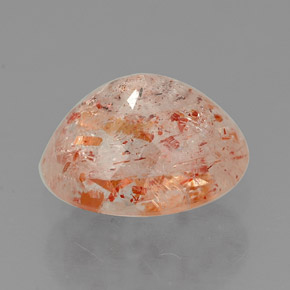 Sunstone Gemstone in 9.2 x 7.7 mm Size for Sale, Sunstone Stone in Orange Color