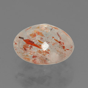 Sunstone Gemstone in 8 mm (calibrated) Size for Sale, Sunstone Stone in Orange Color