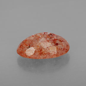 Sunstone Gemstone in 13.2 x 8.2 mm Size for Sale, Sunstone Stone in Orange Color