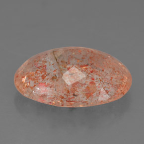 Sunstone Gemstone in 14 x 10 mm (calibrated) Size for Sale, Sunstone Stone in Orange Color