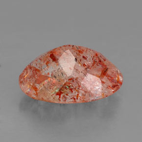 Sunstone Gemstone in 10 x 7.2 mm Size for Sale, Sunstone Stone in Orange Color