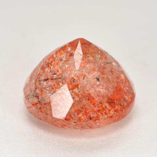 Sunstone Gemstone in 10 mm (calibrated) Size for Sale, Sunstone Stone in Warm Orange Color