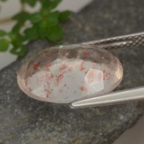 Sunstone Gemstone in 14 x 10 mm (calibrated) Size for Sale, Sunstone Stone in Very Light Orange Color