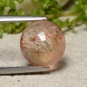 2.5ct Round Cabochon Orange Sunstone Gem for sale 2.5ct Round Cabochon Orange Sunstone Gem (ID: 482157)