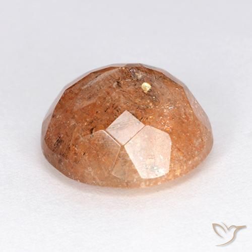 Sunstone Gemstone in 12 mm (calibrated) Size for Sale, Sunstone Stone in Light Orange Color