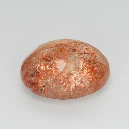 Sunstone Gemstone in 11 x 9 mm (calibrated) Size for Sale, Sunstone Stone in Medium Orange Color
