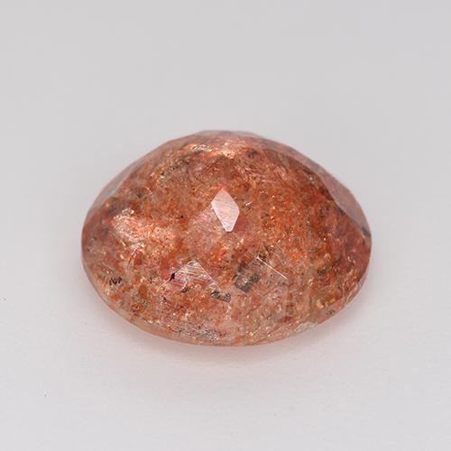 Sunstone Gemstone in 11 mm (calibrated) Size for Sale, Sunstone Stone in Medium Red Color