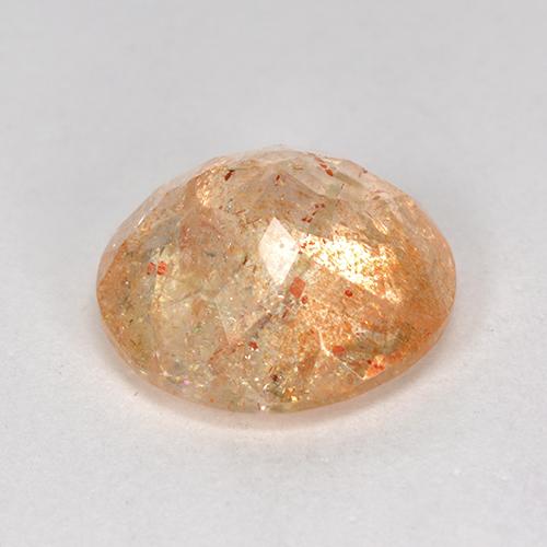 Sunstone Gemstone in 11 mm (calibrated) Size for Sale, Sunstone Stone in Orange Color