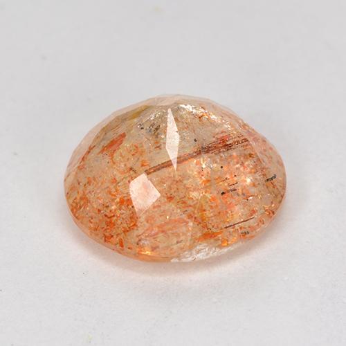 Sunstone Gemstone in 11 mm (calibrated) Size for Sale, Sunstone Stone in Orange Color