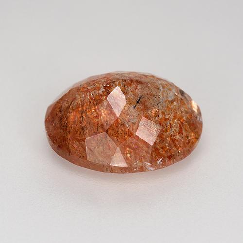 Sunstone Gemstone in 12 x 10 mm (calibrated) Size for Sale, Sunstone Stone in Warm Orange Color