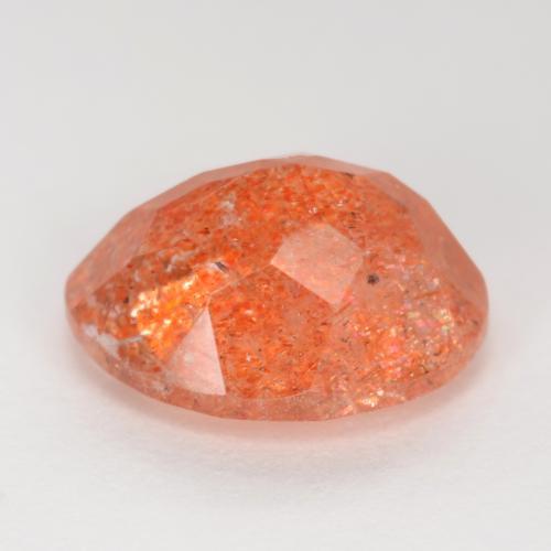 Sunstone Gemstone in 10 x 8 mm (calibrated) Size for Sale, Sunstone Stone in Medium Red Color