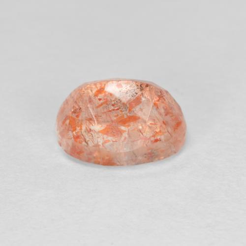 Sunstone Gemstone in 8 x 6 mm (calibrated) Size for Sale, Sunstone Stone in Ginger Orange Color