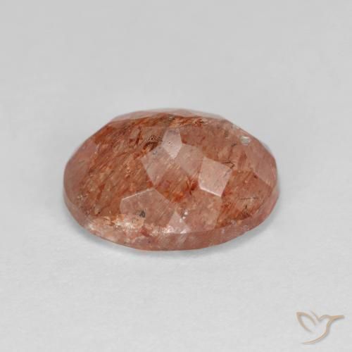 Sunstone Gemstone in 11 x 9 mm (calibrated) Size for Sale, Sunstone Stone in Warm Orange Color
