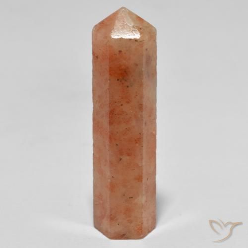 Pietra solare da 34,01 ct tagliata a matita, 38,7 x 10,6 mm dall'India, Photo A