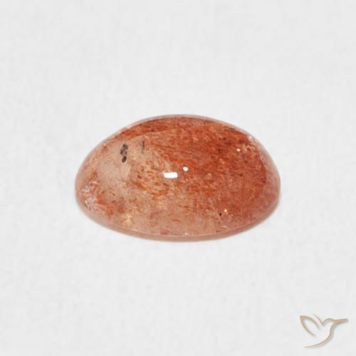 Sunstone Gemstone in 8 x 6 mm (calibrated) Size for Sale, Sunstone Stone in Medium Orange Color