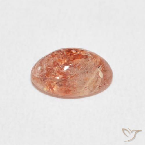 Sunstone Gemstone in 8 x 6 mm (calibrated) Size for Sale, Sunstone Stone in Peach Orange Color