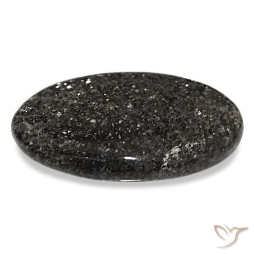 Sunstone Gemstone in 30.1 x 19.3 mm Size for Sale, Sunstone Stone in Black Color