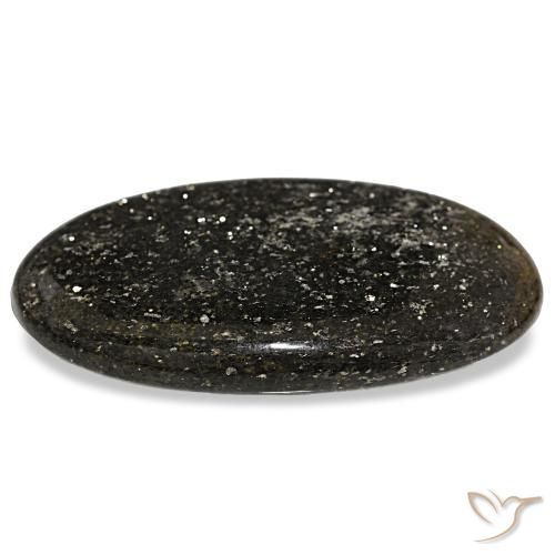 Sunstone Gemstone in 46.3 x 26 mm Size for Sale, Sunstone Stone in Black Color