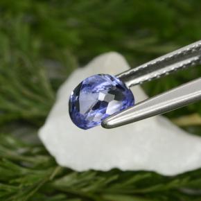 Tanzanite Gemstone in 6 x 5.4 mm Size for Sale, Tanzanite Stone in Violet Blue Color