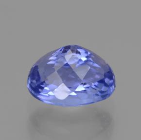 Tanzanite Gemstone in 7.3 x 5.5 mm Size for Sale, Tanzanite Stone in Intense Violet Blue Color