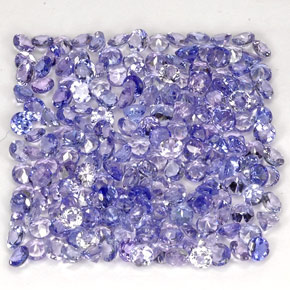 13.80 ct Blue Tanzanite Stone, Natural Tanzanite in Round Facet Shape for Sale
