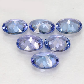 Tanzanite Gemstone in 5.2 x 4.2 mm Size for Sale, Tanzanite Stone in Violet Blue Color